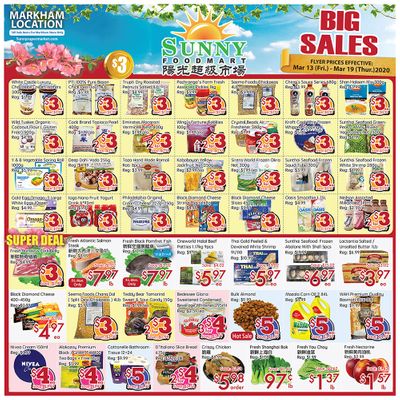 Sunny Foodmart (Markham) Flyer March 13 to 19