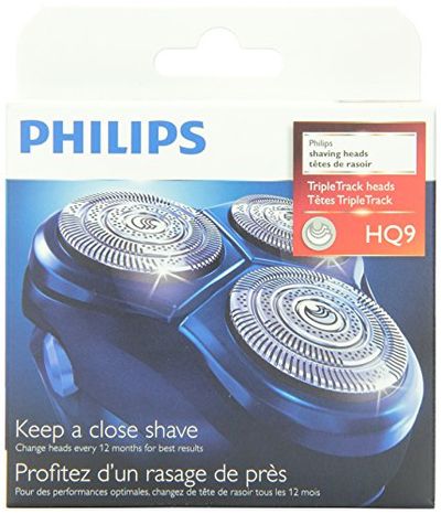 Philips Replacement Shaver Head for HQ, PT and AT series shavers Triple Track, HQ9/53 $34.9 (Reg $41.99)