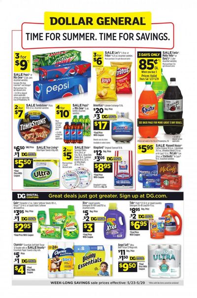 Dollar General (AZ) Weekly Ad Flyer May 23 to May 29