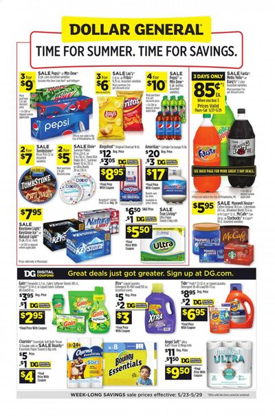 Dollar General (MS) Weekly Ad Flyer May 23 to May 29