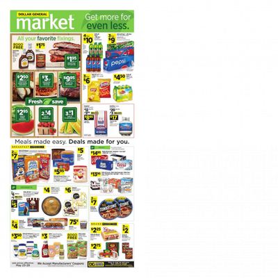 Dollar General (TN) Weekly Ad Flyer May 23 to May 29