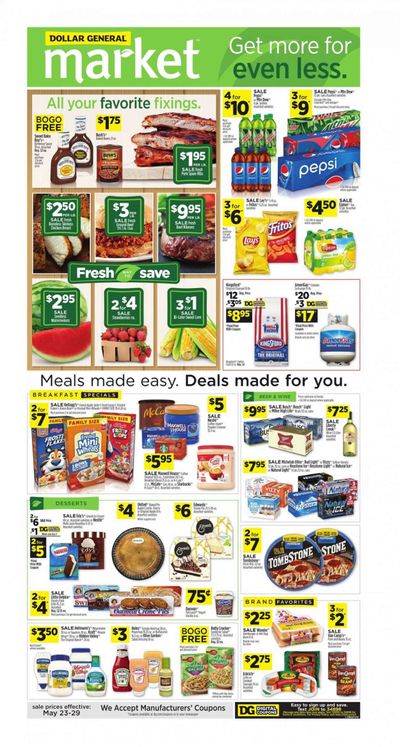 Dollar General (FL) Weekly Ad Flyer May 23 to May 29