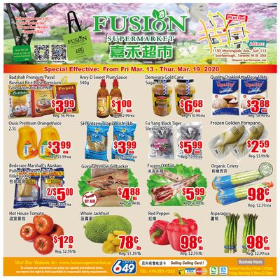 Fusion Supermarket Flyer March 13 to 19