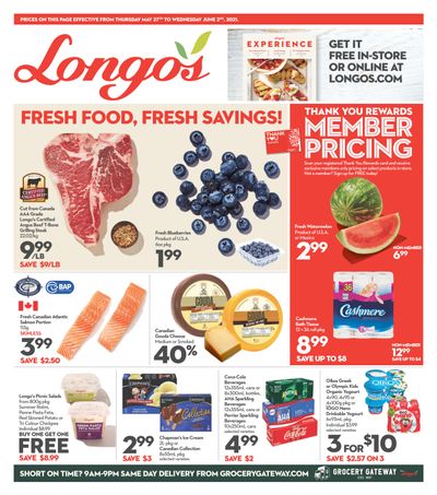 Longo's (Ancaster & Liberty Village) Flyer May 27 to June 2