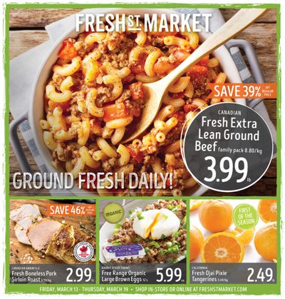 Fresh St. Market Flyer March 13 to 19