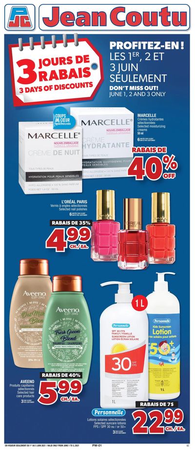 Jean Coutu (QC) Flyer May 27 to June 2