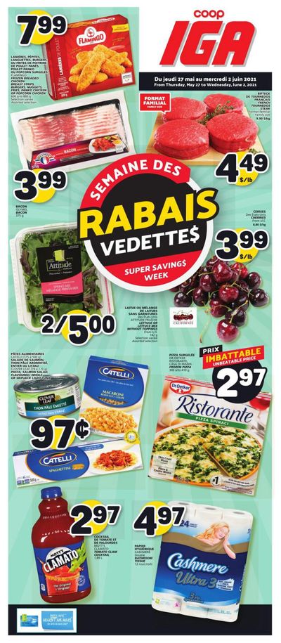 Coop IGA Flyer May 27 to June 2