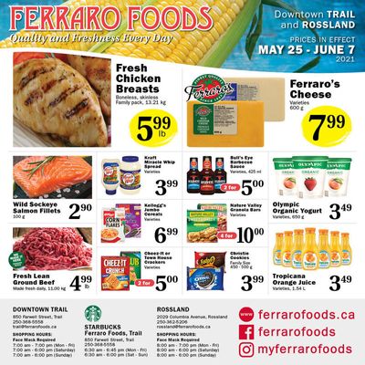 Ferraro Foods Flyer May 25 to June 7