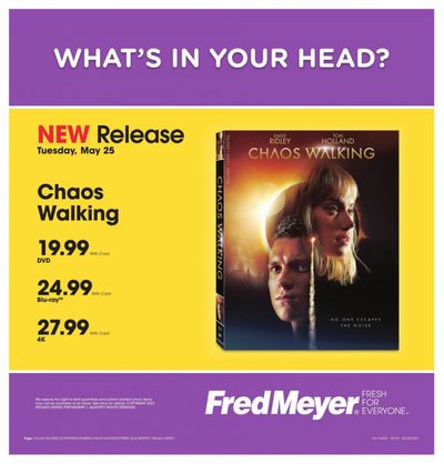 Fred Meyer (DC, DE, NJ, NY, PA, VA) Weekly Ad Flyer May 25 to May 25