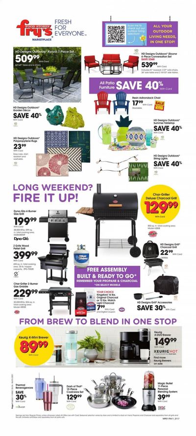 Fry’s (AZ) Weekly Ad Flyer May 26 to June 1
