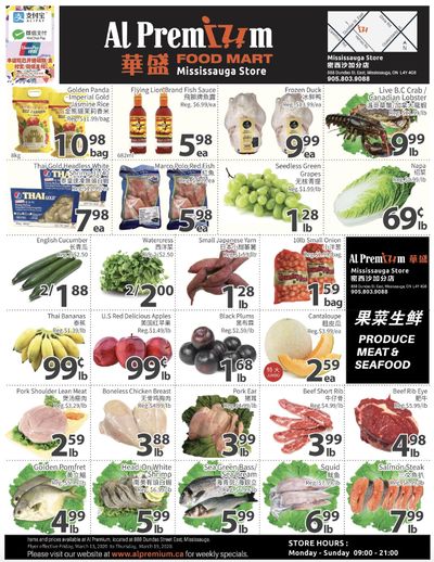 Al Premium Food Mart (Mississauga) Flyer March 13 to 19