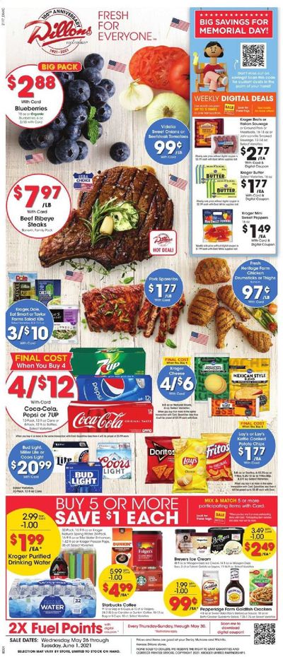 Dillons (KS) Weekly Ad Flyer May 26 to June 1
