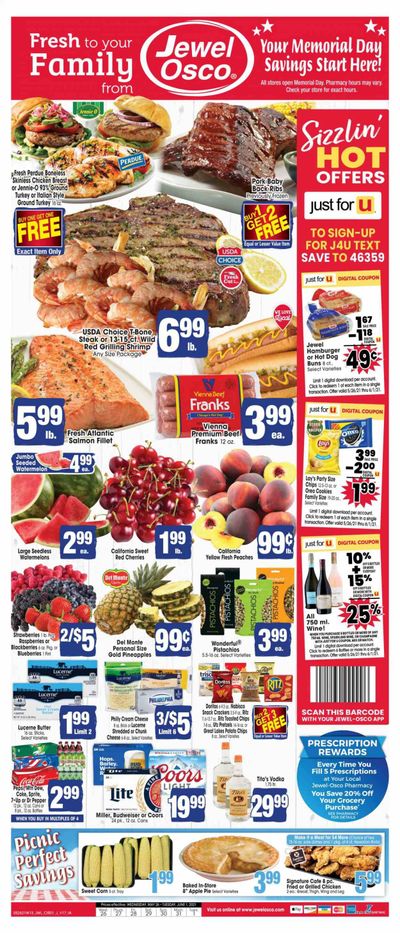 Jewel Osco (IA) Weekly Ad Flyer May 26 to June 1