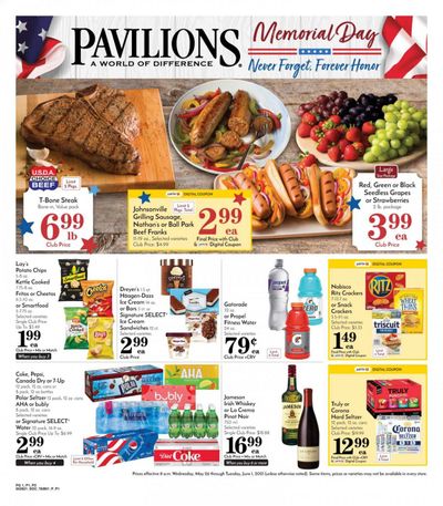 Pavilions (CA) Weekly Ad Flyer May 26 to June 1