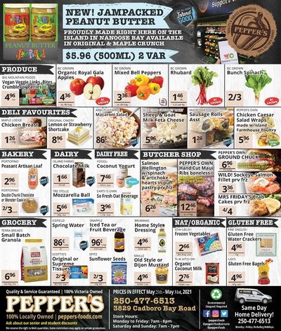Pepper's Foods Flyer May 25 to 31