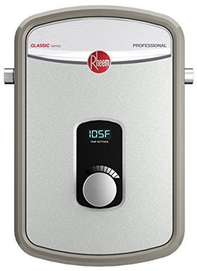 Rheem 240V Heating Chamber RTEX-13 Residential Tankless Water Heater, Gray