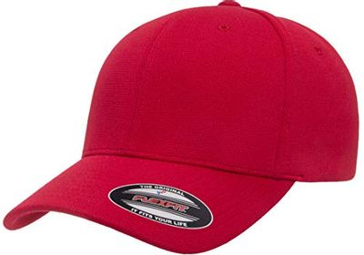 Flex fit Men's Cool & Dry Sport, Large/X-Large Red
