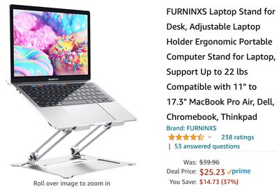 Amazon Canada Deals: Save 37% on Adjustable Laptop Holder + 31% on Protector Power Strip + 33% on Calvin Klein Women’s Bra + More Offers