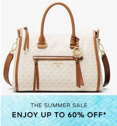 Michael Kors Canada Summer Sale: Save up to 60% Off + FREE Shipping on All Online Purchases!