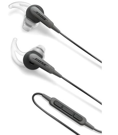 Bose SoundSport In-Ear Headphones - Apple Devices, Charcoal - 741776-0010 For $59.99 At Amazon Canada