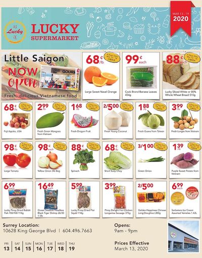 Lucky Supermarket (Surrey) Flyer March 13 to 19
