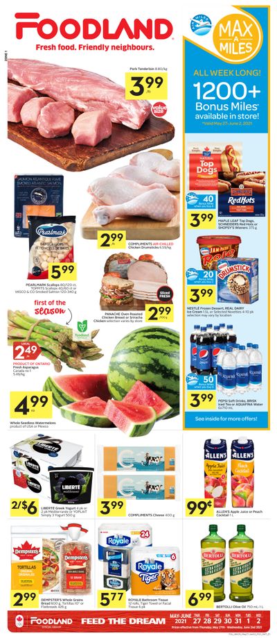 Foodland (ON) Flyer May 27 to June 2