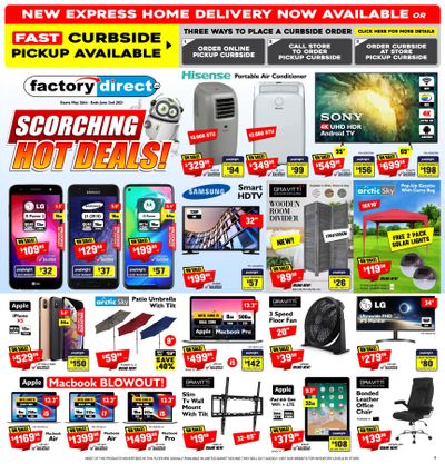 Factory Direct Flyer May 26 to June 2