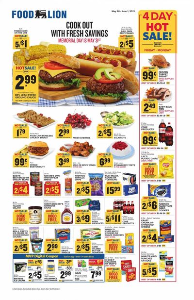 Food Lion (NC) Weekly Ad Flyer May 26 to June 1