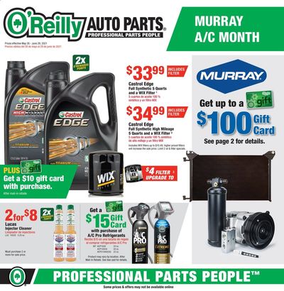 O'Reilly Auto Parts Weekly Ad Flyer May 26 to June 29