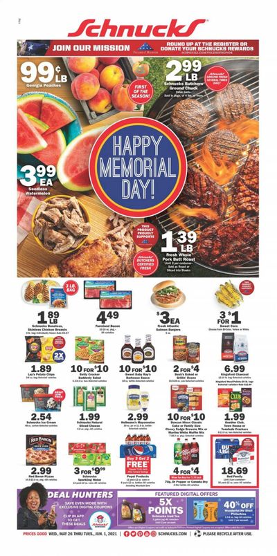 Schnucks (IA, IL, IN, MO) Weekly Ad Flyer May 26 to June 1