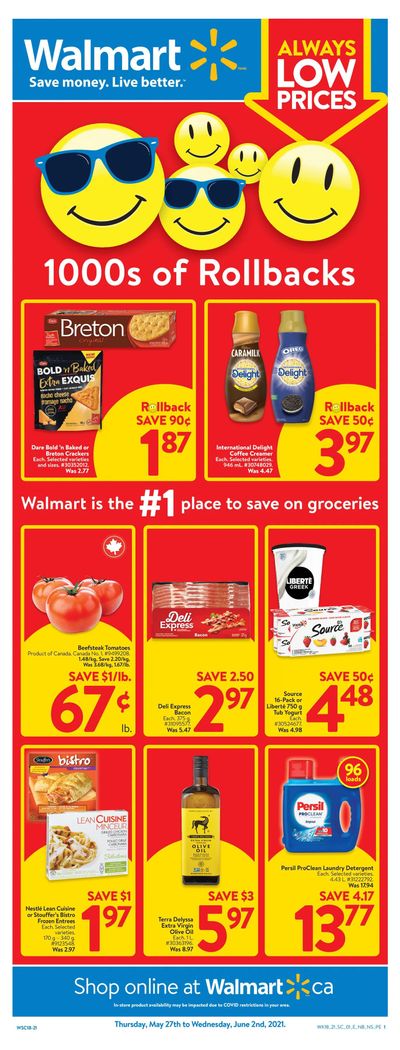 Walmart (Atlantic) Flyer May 27 to June 2