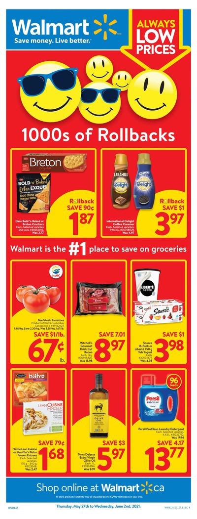 Walmart (West) Flyer May 27 to June 2