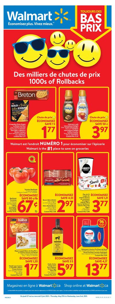 Walmart (QC) Flyer May 27 to June 2