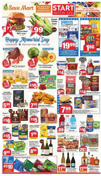 Save Mart (CA, NV) Weekly Ad Flyer May 26 to June 1