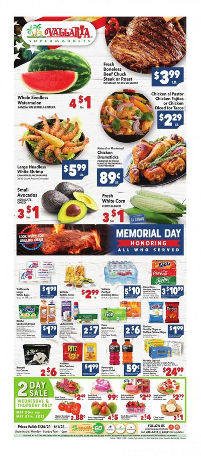 Vallarta (CA) Weekly Ad Flyer May 26 to June 1