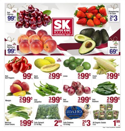 Super King Markets (CA) Weekly Ad Flyer May 26 to June 1