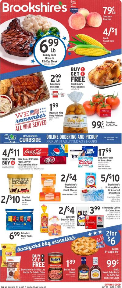 Brookshires (AR, LA, TX) Weekly Ad Flyer May 26 to June 1