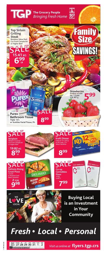 TGP The Grocery People Flyer May 27 to June 2