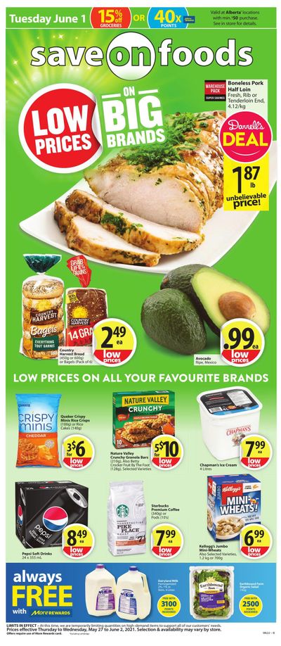 Save on Foods (AB) Flyer May 27 to June 2