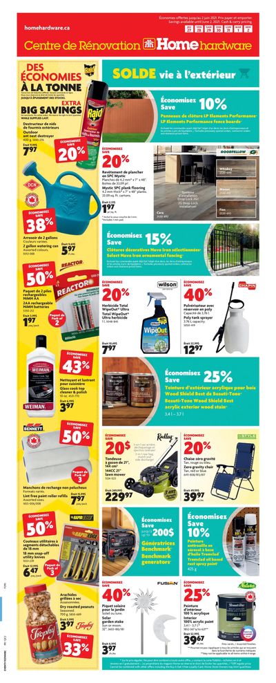 Home Hardware Building Centre (QC) Flyer May 27 to June 2