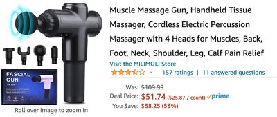Amazon Canada Deals: Save 53% on Muscle Massage Gun + 37% on Calvin Klein Women’s Bra + 35% on Wireless Charger + More Offers