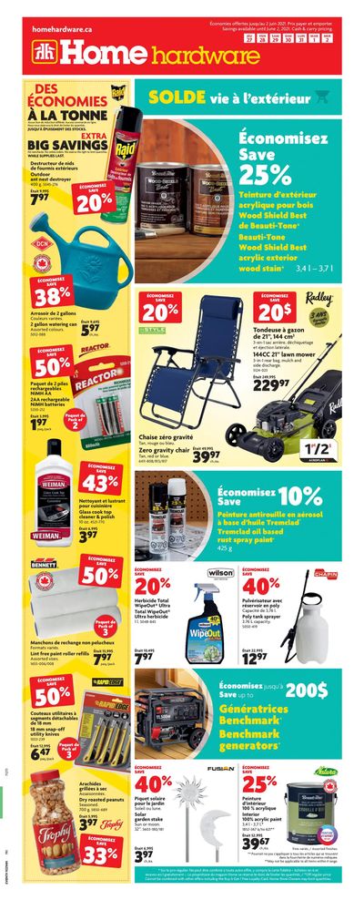 Home Hardware (QC) Flyer May 27 to June 2