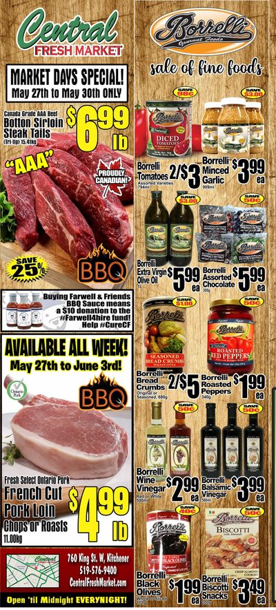 Central Fresh Market Flyer May 27 to June 3