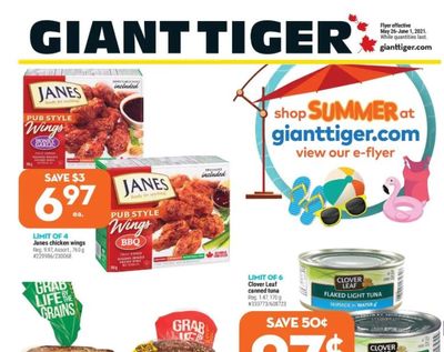 Giant Tiger Canada Flyer Deals May 26th – June 1st