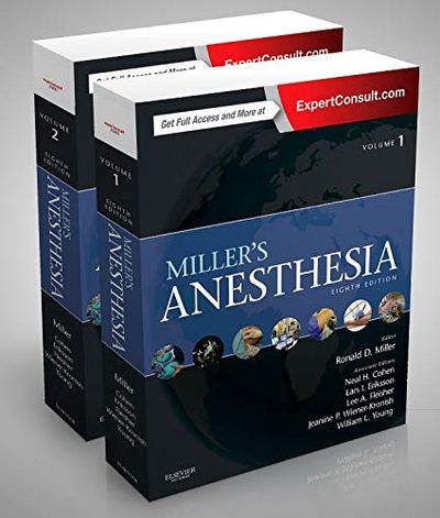 Miller's Anesthesia, 2-Volume Set, 8e $225.27 (Reg $584.00)