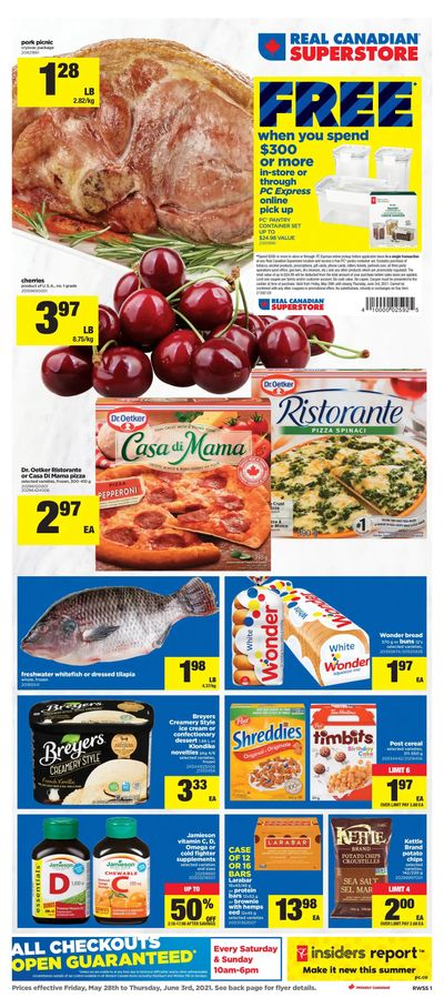Real Canadian Superstore (West) Flyer May 28 to June 3