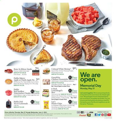 Publix (AL, FL, GA, NC, SC, TN) Weekly Ad Flyer May 27 to June 2
