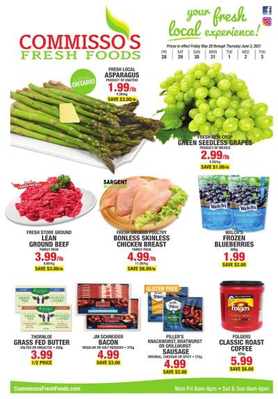 Commisso's Fresh Foods Flyer May 28 to June 3