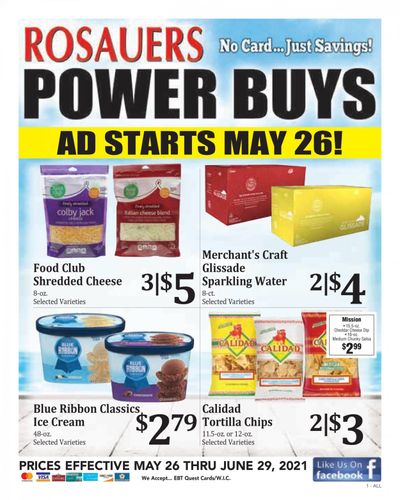 Rosauers (ID, MT, OR, WA) Weekly Ad Flyer May 26 to June 29