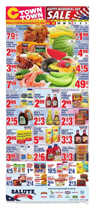 C-Town (CT, FL, MA, NJ, NY, PA) Weekly Ad Flyer May 28 to June 3